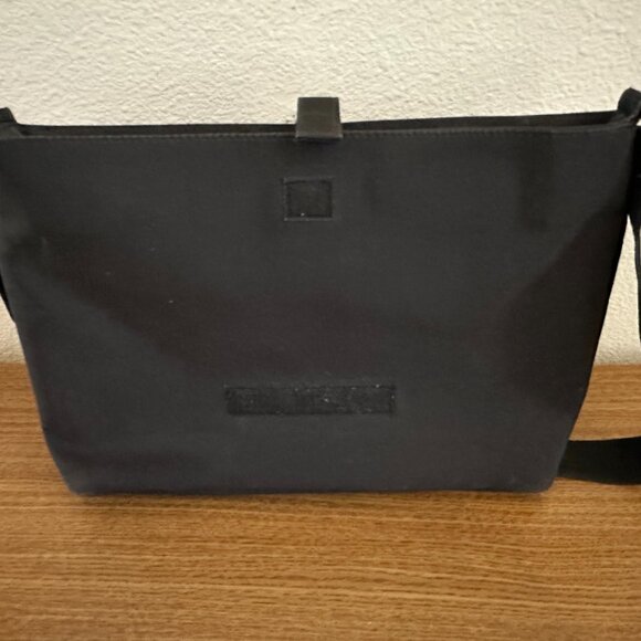 BCBG Black Messenger Bag - Picture 2 of 5